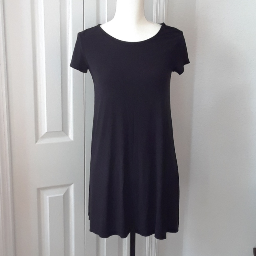 Mossimo Black Ribbed Dress